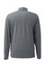 Spyder S17916 Mens Spyre UPF 40+ 1/4 Zip Sweatshirt Polar Grey Frost Flat Back