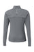 Spyder S17917 Womens Spyre UPF 40+ 1/4 Zip Sweatshirt Polar Grey Frost Flat Back