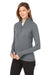 Spyder S17917 Womens Spyre UPF 40+ 1/4 Zip Sweatshirt Polar Grey Frost Model 3q