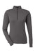 Spyder S17917 Womens Spyre UPF 40+ 1/4 Zip Sweatshirt Black Frost Flat Front