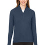 Spyder Womens Spyre UPF 40+ 1/4 Zip Sweatshirt - Frontier Blue Frost