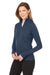 Spyder S17917 Womens Spyre UPF 40+ 1/4 Zip Sweatshirt Frontier Blue Frost Model 3q