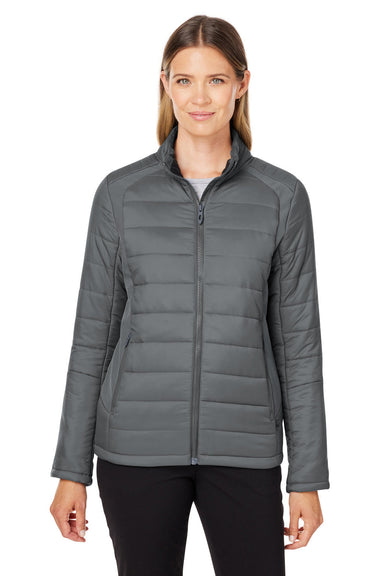 Spyder S17932 Womens Challenger Full Zip Jacket Polar Grey Model Front