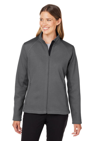 Spyder S17937 Womens Constant Canyon Full Zip Sweater Jacket Polar Grey Model Front