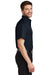 Port Authority S500T Mens Short Sleeve Button Down Shirt w/ Pocket Classic Navy Blue Model Side