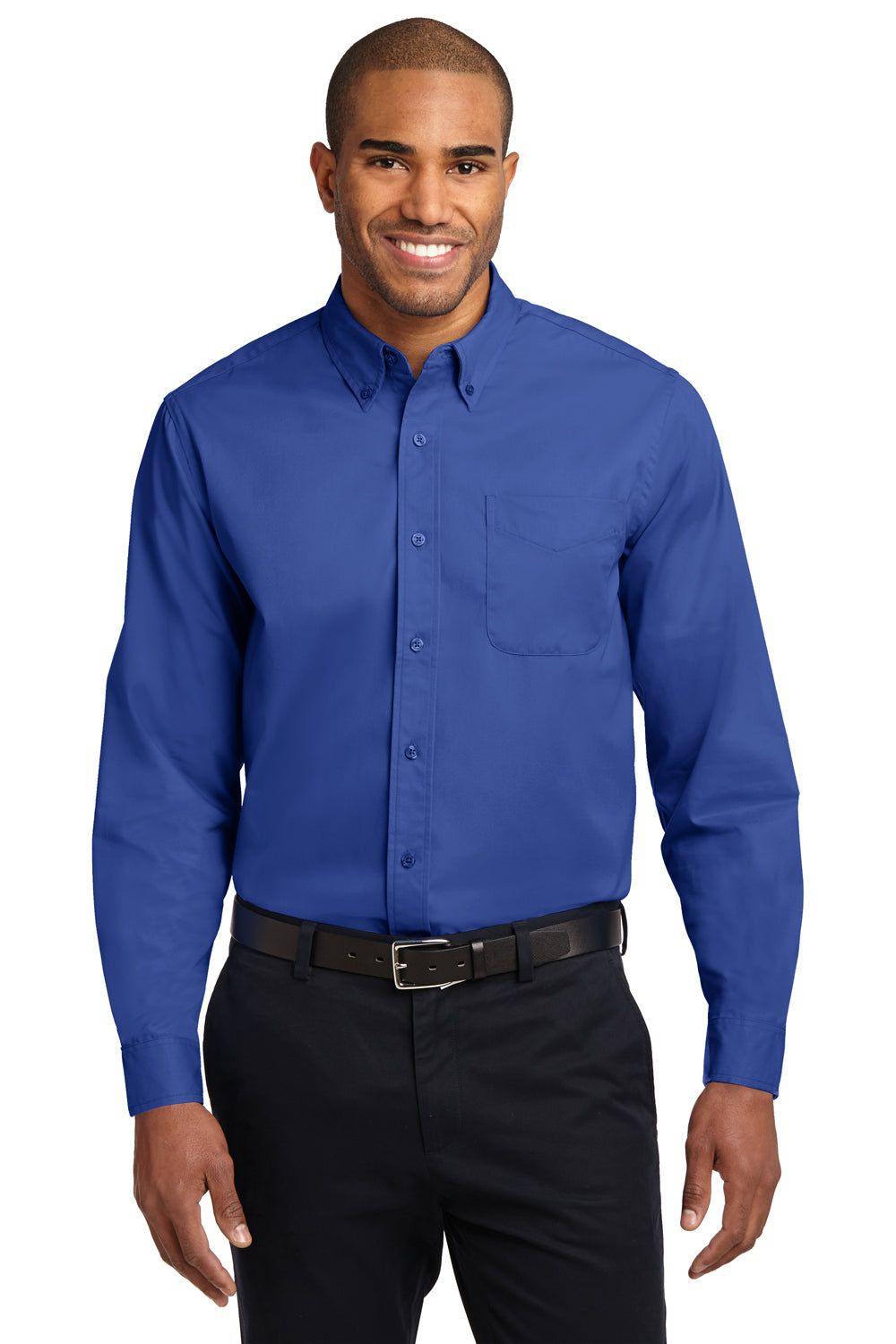 Long sleeve button up shirts for men best sale