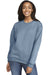 Gildan SF000 Mens Softstyle Crewneck Sweatshirt Stone Blue Model Front