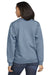 Gildan SF000 Mens Softstyle Crewneck Sweatshirt Stone Blue Model Back