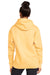 Gildan SF500 Mens Softstyle Hooded Sweatshirt Hoodie w/ Pouch Pocket Yellow Haze Model Back