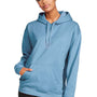 Gildan Mens Softstyle Hooded Sweatshirt Hoodie w/ Pouch Pocket - Stone Blue