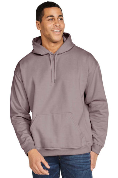 Gildan SF500 Mens Softstyle Hooded Sweatshirt Hoodie w/ Pouch Pocket Paragon Model Front