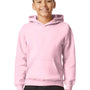 Gildan Youth Softstyle Hooded Sweatshirt Hoodie w/ Pouch Pocket - Light Pink