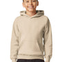 Gildan Youth Softstyle Hooded Sweatshirt Hoodie w/ Pouch Pocket - Sand