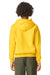 Gildan SF500B Youth Softstyle Hooded Sweatshirt Hoodie w/ Pouch Pocket Daisy Yellow Model Back