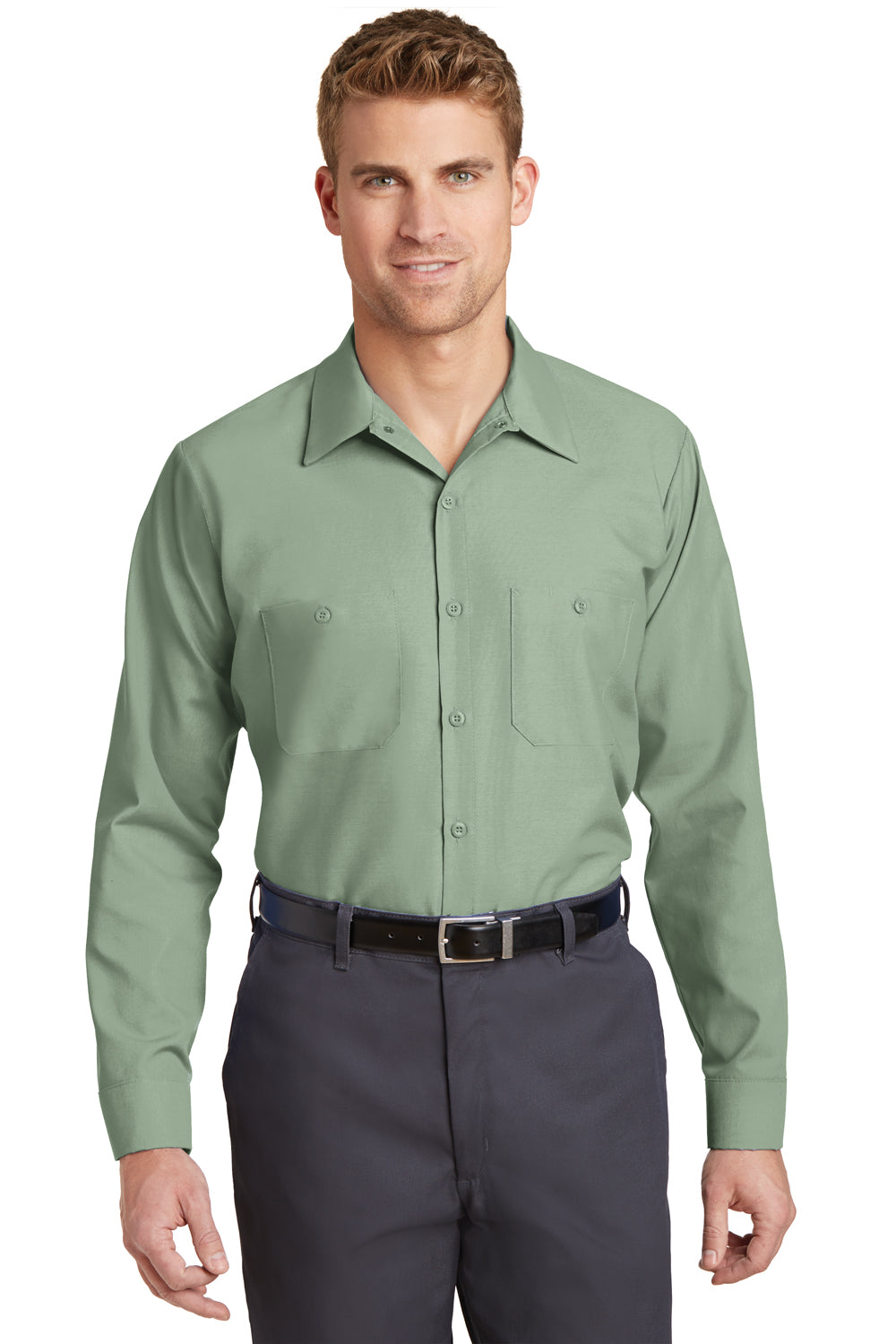 Light green button down shirt hotsell