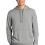 Sport-Tek Mens Moisture Wicking Fleece Hooded Sweatshirt Hoodie - Heather Light Grey