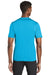 Sport-Tek ST320 Mens Tough Moisture Wicking Short Sleeve Crewneck T-Shirt Atomic Blue Model Back