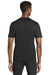 Sport-Tek ST320 Mens Tough Moisture Wicking Short Sleeve Crewneck T-Shirt Black Model Back