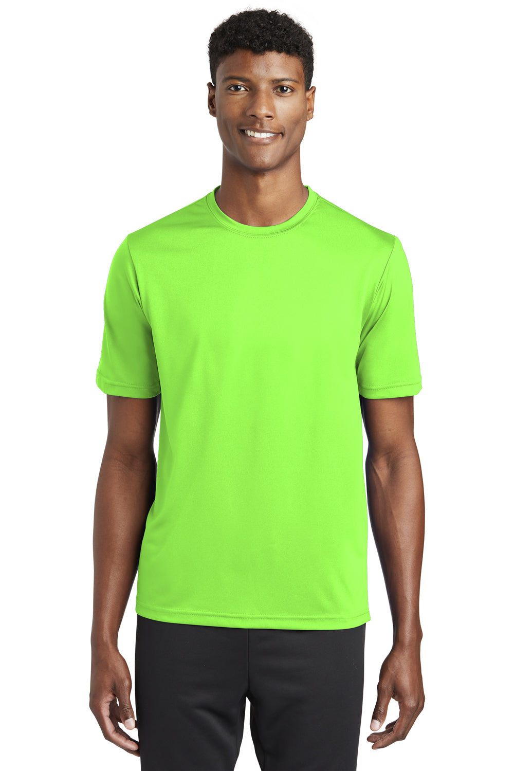 Lime green shirt mens best sale