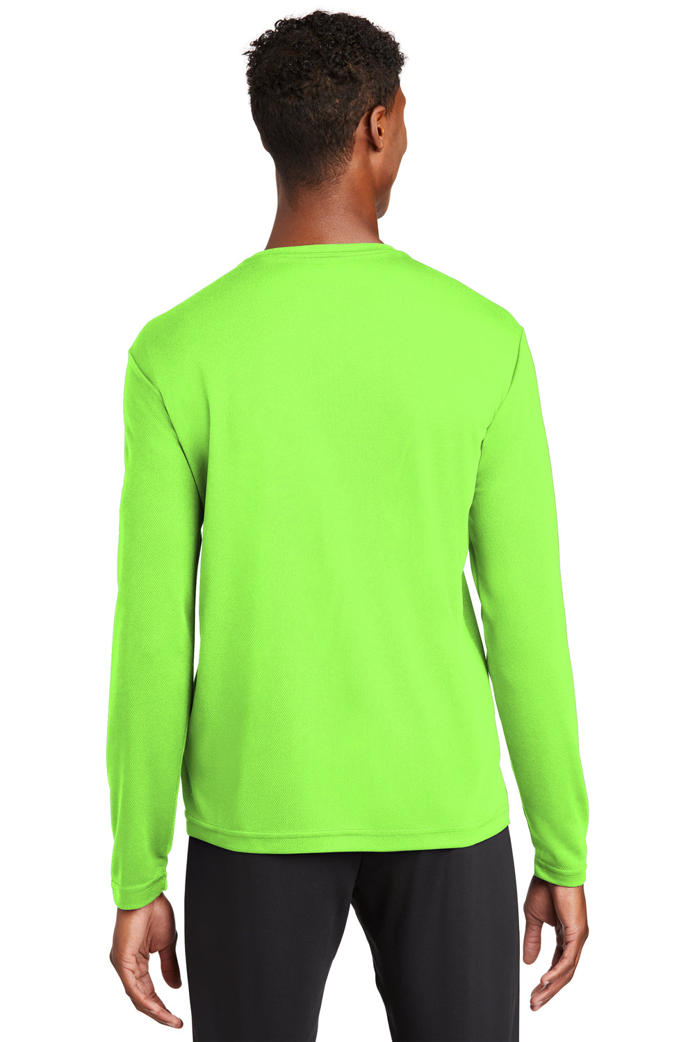 Neon green t shirt back best sale