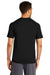 Sport-Tek ST400 Mens Moisture Wicking Short Sleeve Crewneck T-Shirt Black Model Back