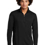 Sport-Tek Mens Moisture Wicking 1/4 Zip Sweatshirt - Black