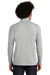 Sport-Tek ST407 Mens Moisture Wicking 1/4 Zip Sweatshirt Heather Light Grey Model Back