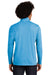 Sport-Tek ST407 Mens Moisture Wicking 1/4 Zip Sweatshirt Heather Pond Blue Model Back