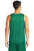 Sport-Tek ST500 Mens Reversible Mesh Moisture Wicking Tank Top Kelly Green Model Back