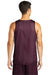 Sport-Tek ST500 Mens Reversible Mesh Moisture Wicking Tank Top Maroon Model Back