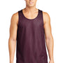 Sport-Tek Mens Reversible Mesh Moisture Wicking Tank Top - Maroon