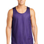 Sport-Tek Mens Reversible Mesh Moisture Wicking Tank Top - Purple