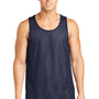 Sport-Tek Mens Reversible Mesh Moisture Wicking Tank Top - True Navy Blue