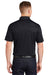 Sport-Tek ST650/TST650 Mens Sport-Wick Moisture Wicking Short Sleeve Polo Shirt Black Model Back