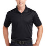 Sport-Tek Mens Sport-Wick Moisture Wicking Short Sleeve Polo Shirt - Black