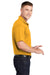 Sport-Tek ST650/TST650 Mens Sport-Wick Moisture Wicking Short Sleeve Polo Shirt Gold Model Side