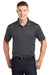 Sport-Tek ST650/TST650 Mens Sport-Wick Moisture Wicking Short Sleeve Polo Shirt Iron Grey Model Front