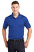 Sport-Tek ST650/TST650 Mens Sport-Wick Moisture Wicking Short Sleeve Polo Shirt True Royal Blue Model Front