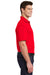 Sport-Tek ST651 Mens Sport-Wick Moisture Wicking Short Sleeve Polo Shirt w/ Pocket True Red Model Side