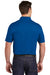 Sport-Tek ST651 Mens Sport-Wick Moisture Wicking Short Sleeve Polo Shirt w/ Pocket True Royal Blue Model Back