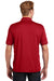 Sport-Tek ST659 Mens Sport-Wick Moisture Wicking Short Sleeve Polo Shirt True Red Model Back