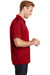 Sport-Tek ST659 Mens Sport-Wick Moisture Wicking Short Sleeve Polo Shirt True Red Model Side