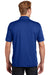 Sport-Tek ST659 Mens Sport-Wick Moisture Wicking Short Sleeve Polo Shirt True Royal Blue Model Back