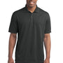 Sport-Tek Mens Micro-Mesh Moisture Wicking Short Sleeve Polo Shirt - Iron Grey