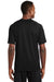 Sport-Tek T473 Mens Dry Zone Moisture Wicking Short Sleeve Crewneck T-Shirt Black Model Back