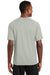 Sport-Tek T473 Mens Dry Zone Moisture Wicking Short Sleeve Crewneck T-Shirt Silver Grey Model Back