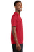 Sport-Tek T473 Mens Dry Zone Moisture Wicking Short Sleeve Crewneck T-Shirt True Red Model Side