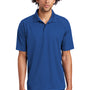 Sport-Tek Mens Dri-Mesh Moisture Wicking Short Sleeve Polo Shirt - Royal Blue