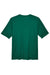 Team 365 TT11 Mens Zone Performance Moisture Wicking Short Sleeve Crewneck T-Shirt Forest Green Flat Back