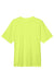 Team 365 TT11 Mens Zone Performance Moisture Wicking Short Sleeve Crewneck T-Shirt Safety Yellow Flat Front